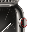 Apple Watch Series 9 GPS+Cellular with Graphite Milanese Loop - M/L (45mm Display, Graphite Stainless Steel Case)_3