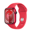 Apple Watch Series 9 GPS with Red Sport Band - M/L (41mm Display, Red Aluminium Case)_1