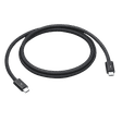 Apple Pro Type C to Type C 3.28 Feet (1M) Thunderbolt 4 Cable (40Gbps Data Transfer Speed, Black)_1