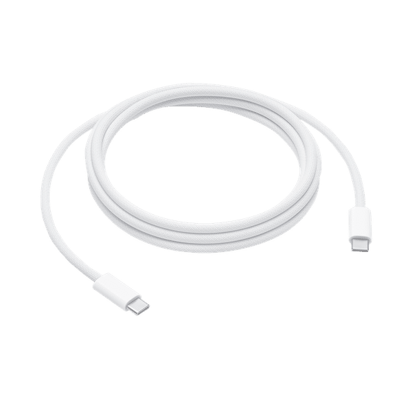 Apple Type C to Type C 6.56 Feet (2M) Cable (Syncing and Transferring Data, White)_1