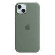 Apple Soft Silicone Back Cover for Apple iPhone 15 Plus (MagSafe Charging Support, Cypress)_1