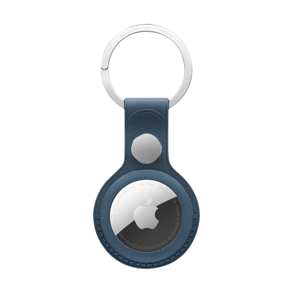 Apple AirTag Key Ring (Snug Fit, MT2K3ZM/A, Pacific Blue)_1