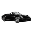 Porsche 911 Carrera S Cabriolet 1:12 Remote Controlled Car (SW-564, Black)_1