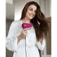 PHILIPS SalonDry Hair Dryer with 2 Heat Settings (Narrow Concentrator, Pink) _4