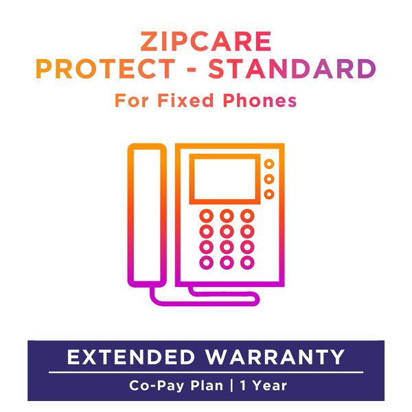 ZipCare Protect Standard 1 Year for Phones Fixed (Rs. 100 - Rs. 2500)_1