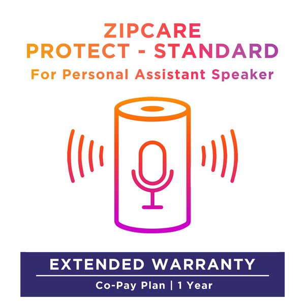 ZipCare Protect Standard 1 Year for Personal Assistant Speaker (Rs. 5000 - Rs. 10000)_1