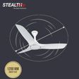 HAVELLS Stealth Air 120cm Sweep 3 Blade Ceiling Fan (Aerodynamic Blades, FHCSY1SPWT48, Elegant White)_4