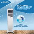 BAJAJ TMH50 50 Litres Tower Air Cooler (Hexacool Technology, 480118, White)_2
