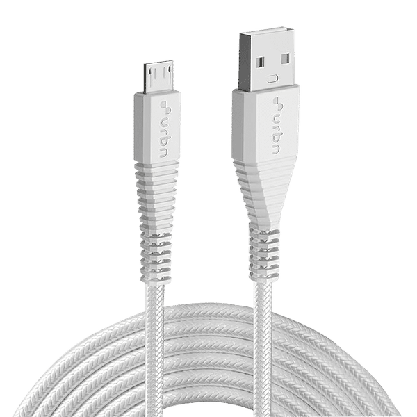 urbn Type C to Type B 4.95 Feet (1.5 M) Cable (Tangle-free Design, White)_1