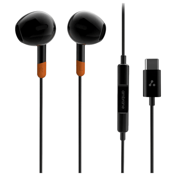 ambrane Beats T02 Wired Earphone with Mic (In Ear, Black)_1