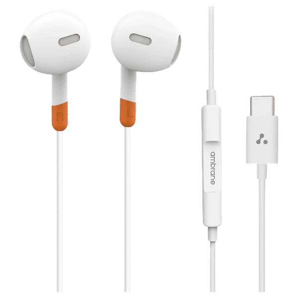ambrane Beats T02 Wired Earphone with Mic (In Ear, White)_1