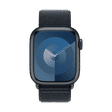 Apple Nylon, Polyester & Spandex Sport Loop for Apple iWatch (42mm / 44mm / 45mm / 49mm) (Breathable & Lightweight, Midnight)_3