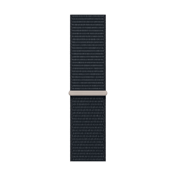 Apple Nylon, Polyester & Spandex Sport Loop for Apple iWatch (42mm / 44mm / 45mm / 49mm) (Breathable & Lightweight, Midnight)_1