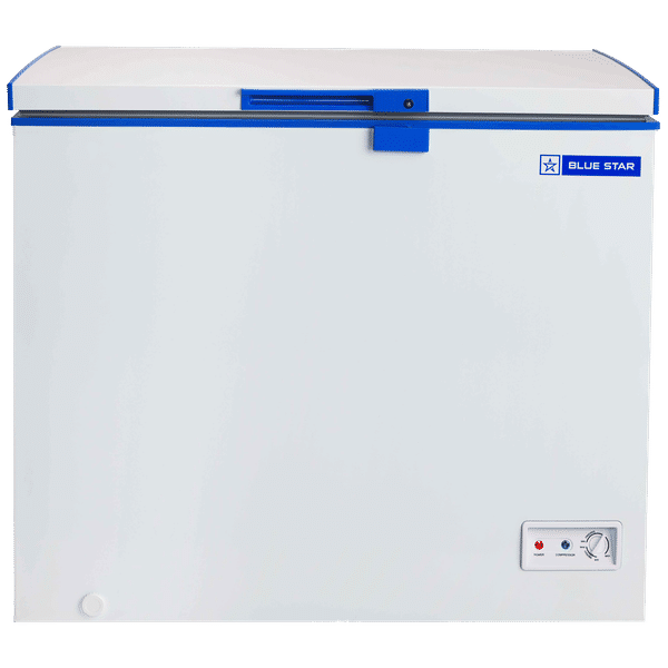 Blue Star 140 Litres 4 Star Single Door Deep Freezer (Stabilizer Free Operation, CF4175DPW, White)_1