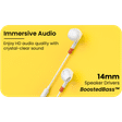 ambrane Beats T02 Wired Earphone with Mic (In Ear, White)_3