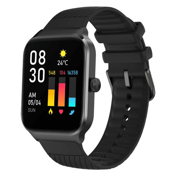 noise ColorFit Canvas Smartwatch with Bluetooth Calling (49.78mm TFT Display, Jet Black Strap)_1