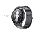 amazfit Pop 3R Smartwatch with Bluetooth Calling (36.32mm AMOLED Display, IP68 Water Resistant, Metallic Black Strap)_3