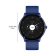 boAt Wave Primia Talk Smartwatch with Bluetooth Calling (35.3mm AMOLED Display, IP68 Water Resistant, Cool Blue Strap)_3