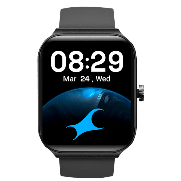 fastrack Reflex Horizon Smartwatch with Bluetooth Calling (49.5mm TFT LCD Display, IP68 Water Resistant, Black Strap)_1