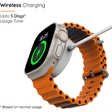 pebble Cosmos Engage Smartwatch with Bluetooth Calling (49.5mm IPS Display, IP67 Water Resistant, Salamander Orange Strap)_4
