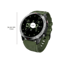 boAt Lunar Fit Smartwatch with Bluetooth Calling (36.9mm AMOLED Display, IP67 Water Resistant, Deep Green Strap)_3