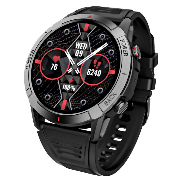 boAt Lunar Fit Smartwatch with Bluetooth Calling (36.9mm AMOLED Display, IP67 Water Resistant, Active Black Strap)_1
