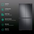 SAMSUNG 702 Litres Frost Free Side by Side Refrigerator with Water Dispenser (RF70A967FB1/TL, Black DOI)_2