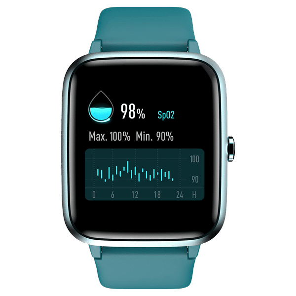 noise ColorFit Pro 2 Smartwatch with Activity Tracker (33mm LCD Display, IP68 Waterproof, Teal Green Strap)_1