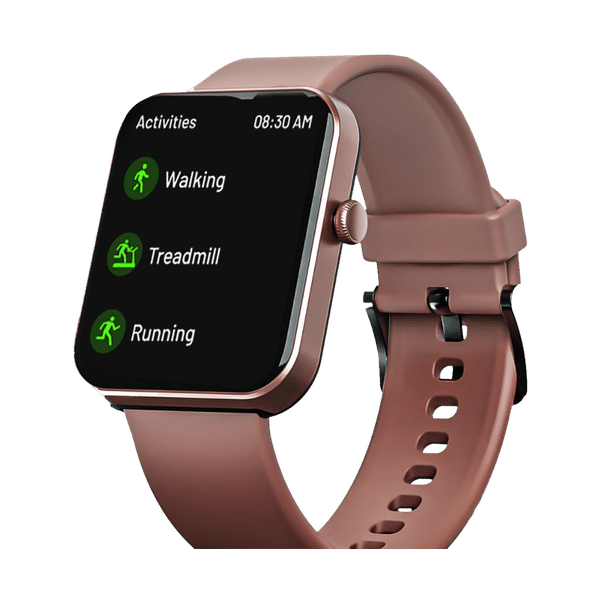 boAt Wave Stride Voice Smartwatch with Bluetooth Calling (46.4mm HD Display, IP68 Water Resistant, Cherry Blossom Strap)_1