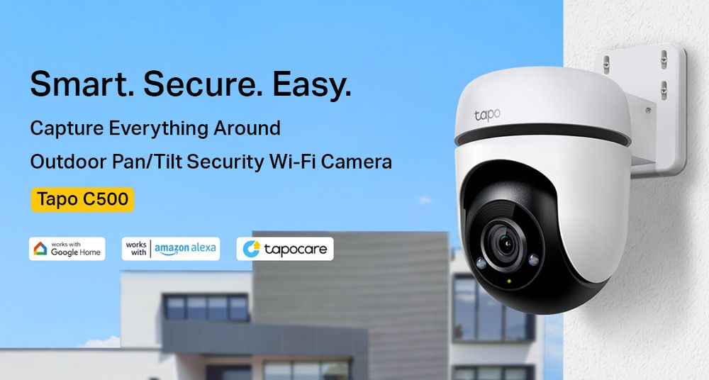 1 Tp-Link Tapo C500 Outdoor Budget Wi-Fi Camera, Home Security Wi-Fi  Camera