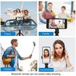 Capture Magiic 24 70cm Adjustable Bluetooth Selfie Stick for Mobile with Remote (360 Degree Rotatable, Black)_2