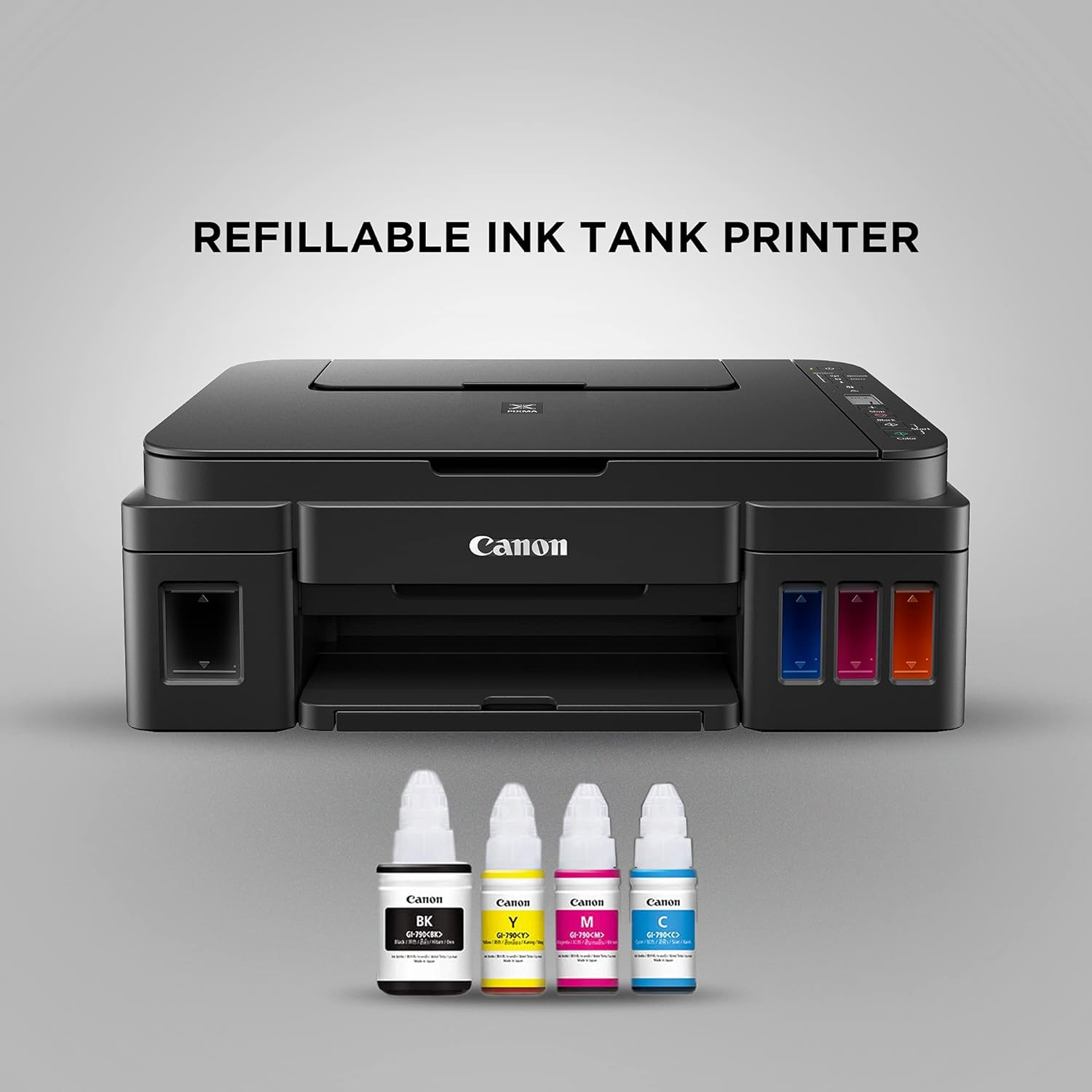 Buy Canon Pixma G3010 Wireless Color All-in-One Ink Tank Printer (4800 ...