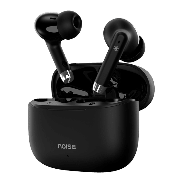 noise Buds Aero TWS Earbuds with Environmental Noise Cancellation (IPX5 Water Resistant, Instacharge, Charcoal Black)_1