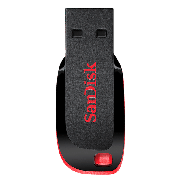 SanDisk Cruzer Blade 64GB USB 2.0 Flash Drive (SDCZ50-064G-B35, Red & Black)_1