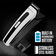 ZEBRONICS ZEB-HT51 Cordless Dry Trimmer for Beard and Moustache with 3 Length Settings for Men (45mins Runtime, Adjustable Trimming Range, White and Black)_3