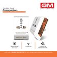 GM 2 Pin Multi Plug Adaptor (With Surge Protector, 3011, White)_3