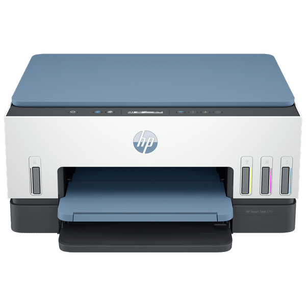Buy HP Smart Tank 675 Wireless Color All-In-One Inkjet Printer (Wi Fi  Duplexer, 28C12A, Black) Online