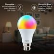 wipro 9 Watts Electric Powered LED Bulb (Voice Assistant Supported, NS9400, White)_2