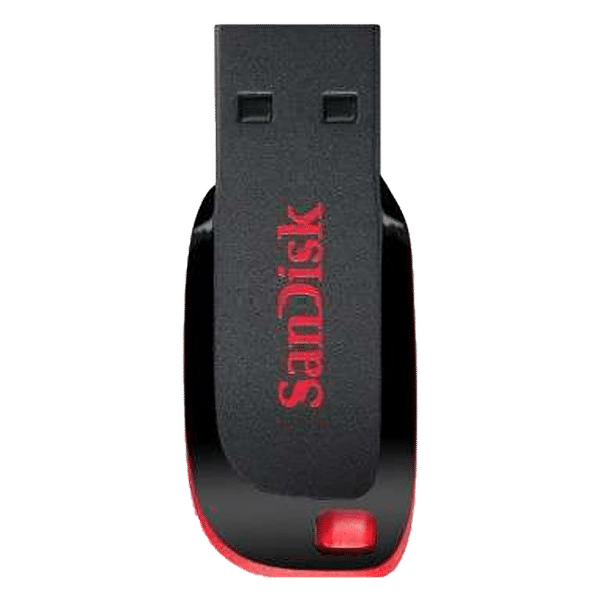 SanDisk Cruzer Blade 32GB USB 2.0 Flash Drive (SDCZ50-032G-B35, Red & Black)_1
