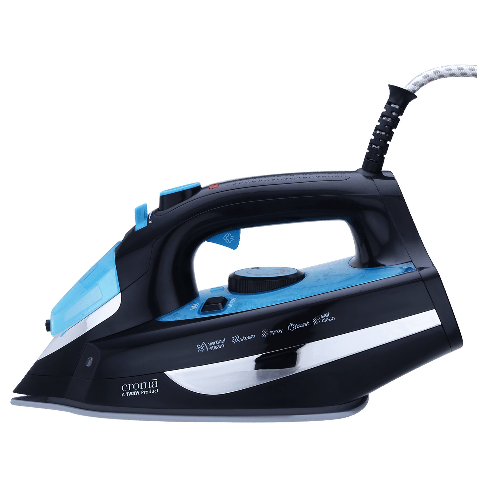 Buy Croma AV4412 2000 Watts 415ml Steam Iron (Self Clean Function ...