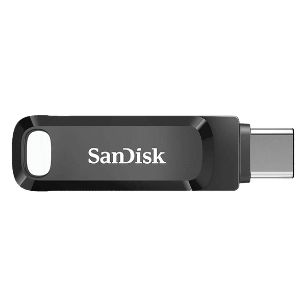 SanDisk Ultra Dual Drive Go 64GB USB 3.1 (Type-A) to USB 3.1 (Type-C) OTG Pen Drive (Auto Back-Up, SDDDC3-064G-I35, Black)_1