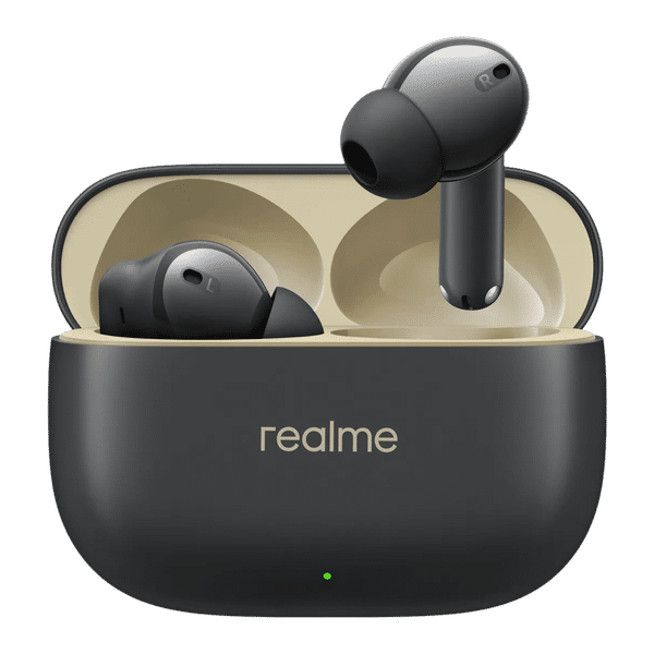realme Buds T300 TWS Earbuds with Active Noise Cancellation (IP55 Water Resistant, 40 Hours Playback, Stylish Black)_1