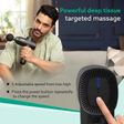 AGARO Impact Electric Gun Body Massager (6 Interchangeable Massage Heads, 33659, Black)_3