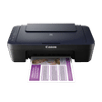 Canon Pixma Wireless Color All-in-One Inkjet Printer (Auto Power ON, E460/470, Black)_2