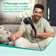 AGARO Relaxo Full Body Massager (5 Vibration Modes, 33324, Black)_2
