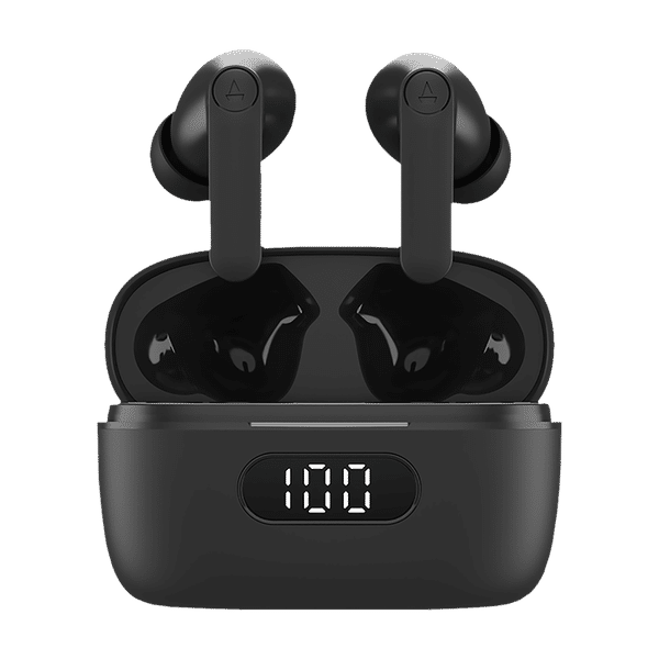 boAt Airdopes 121 Pro TWS Earbuds with Environmental Noise Cancellation Technology (IPX4 Water Resistance, ASAP Charge, Black)_1