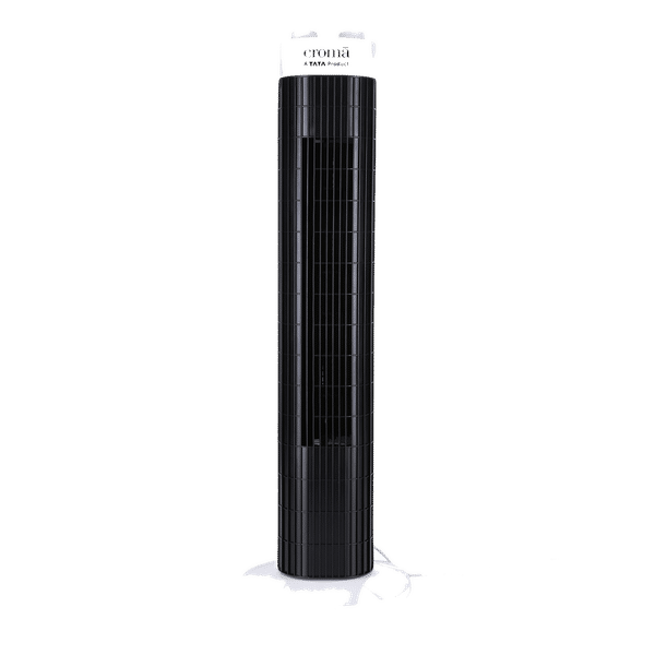 Croma 76.5cm Tower Fan (with Copper Motor, CRAF0028, White & Black)_1