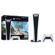 SONY Playstation 5 (CFI-1108B01, White) with Horizon Forbidden West Voucher_1