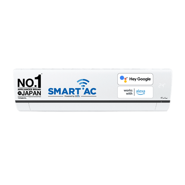 Panasonic 7 in 1 Convertible 2 Ton 4 Star Inverter Split Smart AC with Amazon Alexa and Google Assistant Support (2023 Model, Copper Condenser, CS/CU-WU24ZKYXF)_1