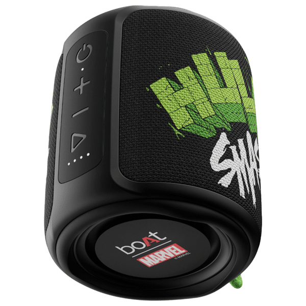 boAt Stone 350 Hulk Edition 10W Portable Bluetooth Speaker (IPX7 Water Resistant, 12 Hours Playback, Green Fury)_1